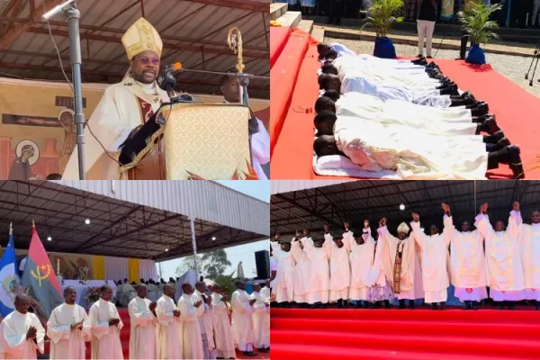 Newly Ordained Priest, Deacons in Angola Urged to Embrace Listening, Ongoing Formation in their Ministry