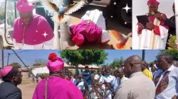 Bishop Osório Citora Afonso arrives at the Catholic Diocese of Quelimane ahead of his installation. Credit: Catholic Diocese of Quelimane