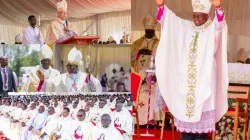 Installation of Bishop John Kiplimo Lelei as the Local Ordinary of Kenya's Catholic Diocese of Kapsabet. Credit: State House Kenya