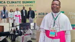 Bishop Roger Coffi Anoumou of the Catholic Diocese of Lokossa in Benin is representing the Symposium of Episcopal Conferences of Africa and Madagascar (SECAM) at the second African Climate Summit in Addis Ababa, Ethiopia. Credit: SECAM