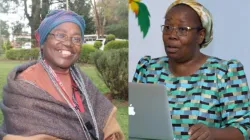 Sr. Josée Ngalula (right) and Dr. Hadebe Nontando (left). Credit: ACI Africa)