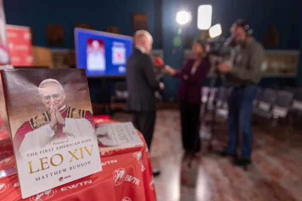 Pope Leo XIV Biography Launches in Rome; Book Available Now from EWTN