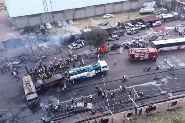 Caritas Office in Sierra Leone Sets Up Emergency Support for Tanker Explosion Victims