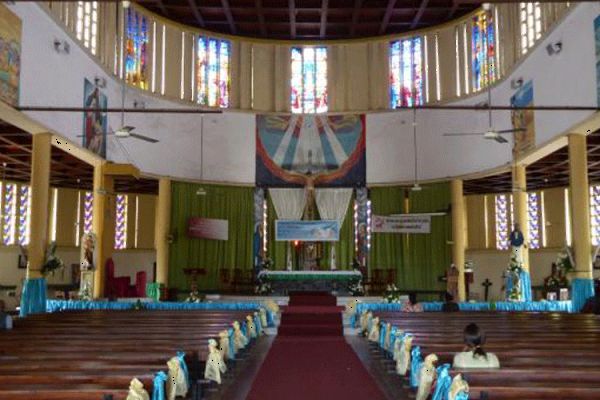Saint Mary's Cathedral in Libreville Gabon.