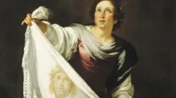 St. Veronica. / Credit: Bernardo Strozzi, Public domain, via Wikimedia Commons