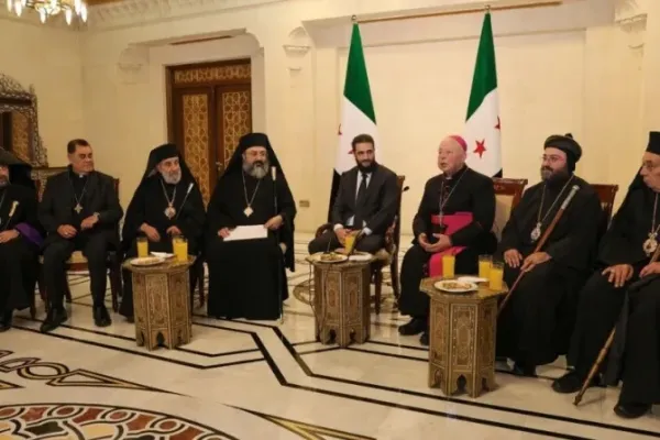 Hopes Rise for Christians as Church Leaders Meet New Syria Leader