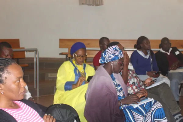A section of participants at the ongoing training of tutors of 'Together for a New Africa' initiative of African youth. Credit: ACI Africa