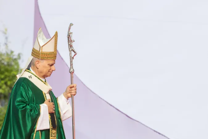 Pope Leo XIV celebrated Mass for more than 1 million young pilgrims at the University of Rome Tor Vergata, in Rome's outskirts, on Aug. 3, 2025.