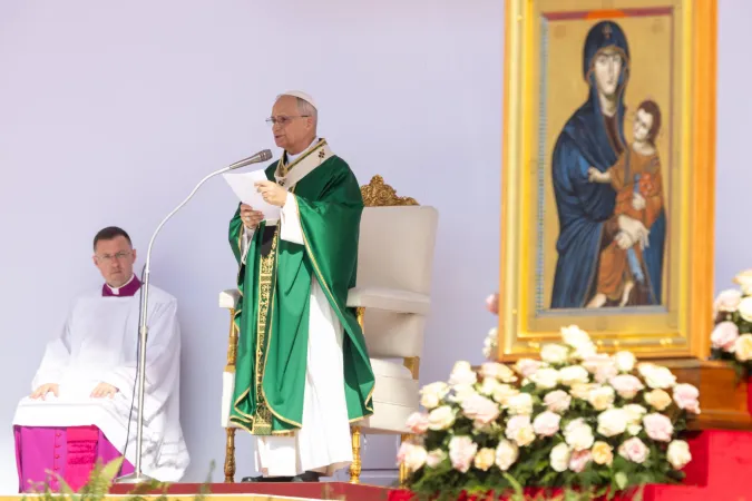 Pope Leo XIV told over 1 million teens and young adults they are made for an existence "constantly renewed through gift of self in love" at the closing Mass of the Jubilee of Youth at the University of Rome Tor Vergata on Aug. 3, 2025.