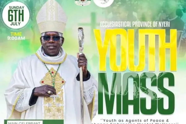“Being young is a resource”: Catholic Bishop Urges Patience among Kenya’s Youths amid Multiple Challenges