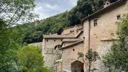 View of Eremo delle Carceri, Assisi, Italy, July 2025. / Credit: Emma Silvestri